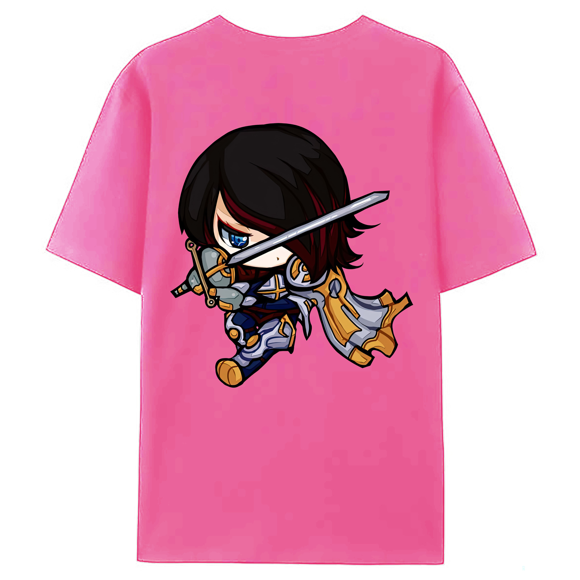 （画像用） リーグ・オブ・レジェンド League of Legends LOL レディース半袖Tシャツ(バックプリント)